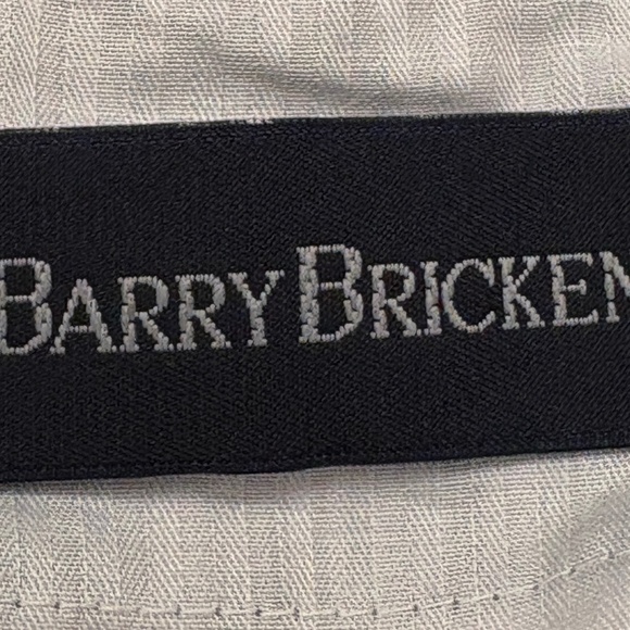 Barry Bricken Navy Dress Pants - Size 32 x 30 - Picture 6 of 8